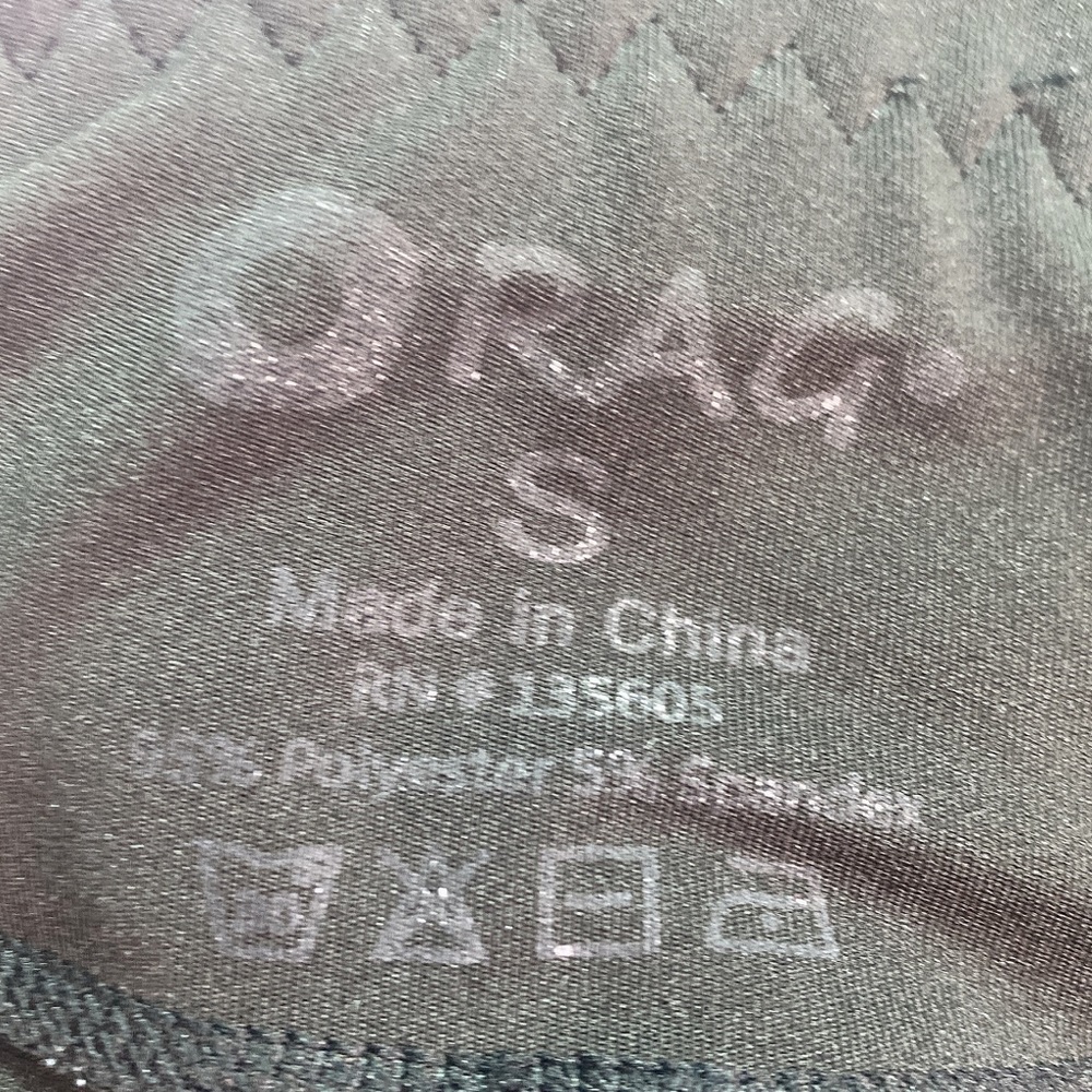 Rag Black See Through Design Leggings - image 8